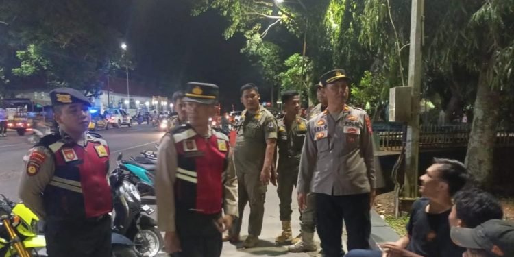 Jelang Ramadhan, Polres Lebak Gelar Patroli Gabungan Skala Besar Antisipasi Gangguan Kamtibmas