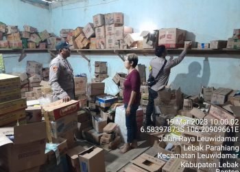 Polsek Leuwidamar Polres Lebak Laksanakan Ops Imbangan Tahun 2023 di Wilayah Hukum Polsek Leuwidamar
