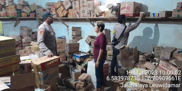 Polsek Leuwidamar Polres Lebak Laksanakan Ops Imbangan Tahun 2023 di Wilayah Hukum Polsek Leuwidamar
