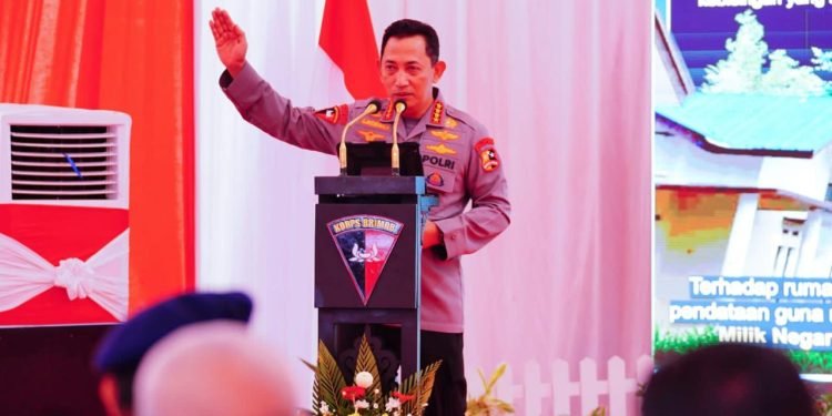 Kapolri Resmikan Pembangunan Asrama Brimob Polda Kalimantan Barat