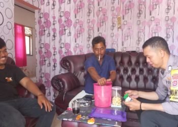 Antisipasi Gangguan Kamtibmas, Polsek Cimarga Laksanakan Patroli dialogis