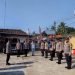 Apel Pagi dan Cek Anggota Polsek Petir Polres Serang