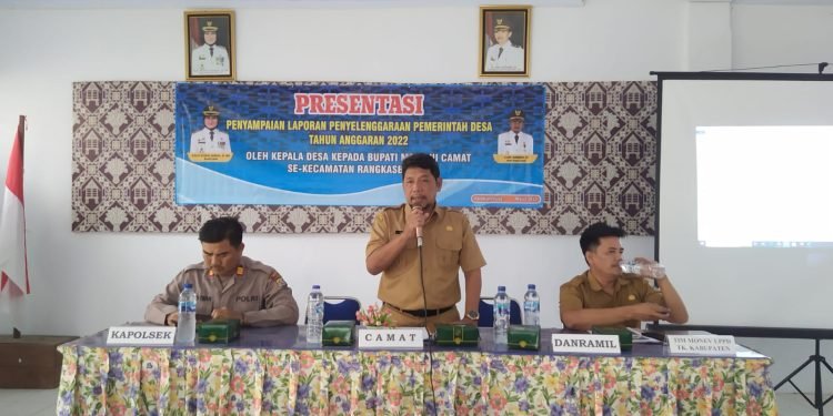 Kapolsek Rangkasbitung Polres Lebak Hadiri Rapat LPPDes Se Kecamatan Rangkasbitung