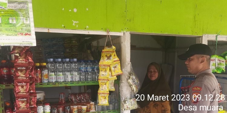 Polsek Wanasalam Polres Lebak Laksanakan Kegiatan Ops Pekat Maung Imbangan 2023