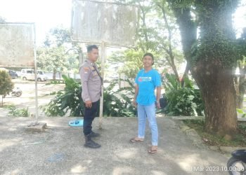 Bhabinkamtibmas Polsek Gunungkencana Polres Lebak Laksanakan Giat Program Quick Wins Presisi Polri