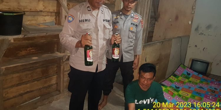 Polsek Leuwidamar Polres Lebak Laksanakan Ops Imbangan Tahun 2023 di Wilayah Hukum Polsek Leuwidamar