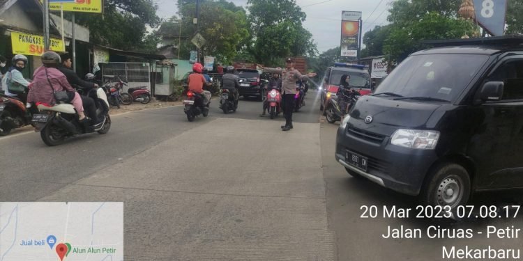 Strong Point Dalam Wujud Nyata Kehadiran Anggota Polsek Petir Polres Serang Ditengah Masyarakat