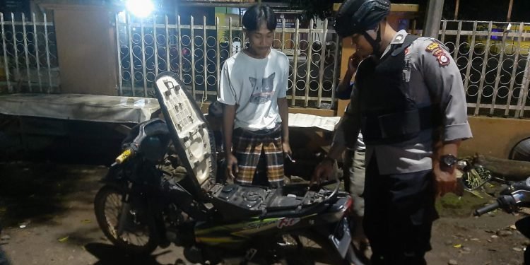 Blue Light Patrol Samapta Polsek Petir Polres Serang Melaksanakan Patroli Dialogis KRYD