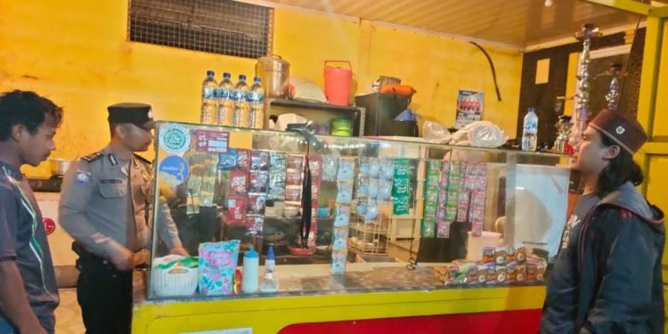 Polsek Lebakgedong Polres Lebak Laksanakan Kegiatan Ops Pekat Maung Imbangan 2023