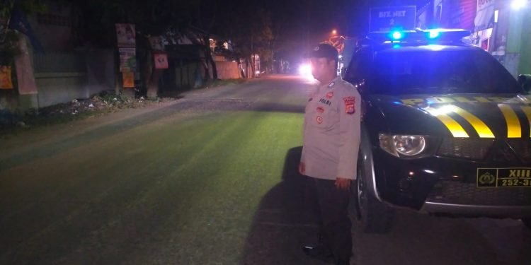 Polsek Rangkasbitung Polres Lebak Intens Laksanakan Patroli Blue Light Cegah 3c dan Balapan Liar Jelang Bulan Suci Ramadhan