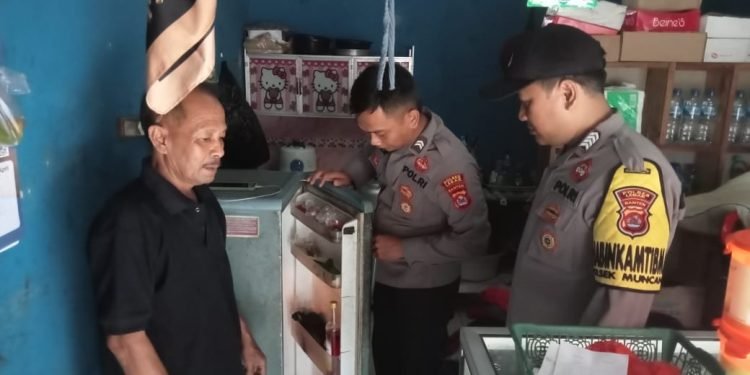Hadapi Ramadhan, Polsek Muncang Polres Lebak Melaksanakan Ops Pekat l Maung 2023 di Wilkum Kec Muncang
