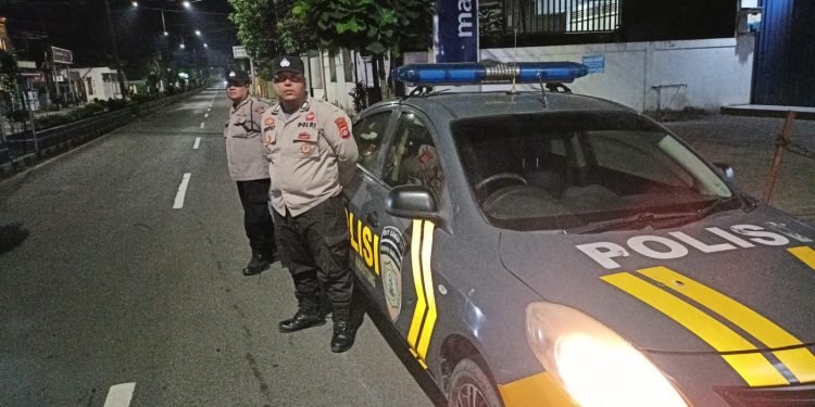 Cegah Balapan Liar dan 3 C Polsek Rangkasbitung Polres Lebak Rutin Patroli Dialogis di Bula Puasa
