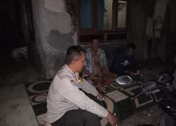 Menjaga Harkamtibmas, Bhabinkamtibmas  Polsek Bojonegara  Polres Cilegon Polda Banten Laksanakan Sambang dan Kunjungan