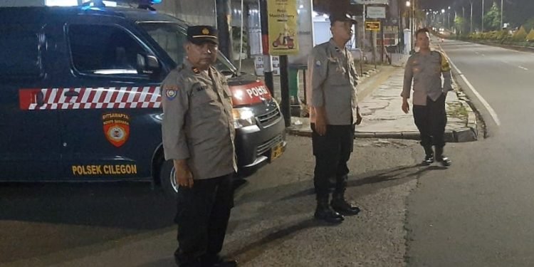 cegah aksi balapan liar serta perang sarung menjelang sahur tiba