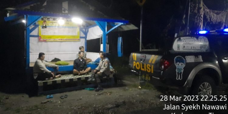 Kapolsek Cibadak Polres Lebak Laksanakan Program Kapolres Lebak “Lebak Ngariung”Kampung Suka Maju