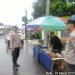 Anggota Polsek Rangkasbitung Polres Lebak Monitoring Tempat Jajanan Buka Puasa di Sepanjang Jalan Multatuli Sekaligus Giat Strong Point