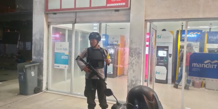 Antisipasi Tindak Pidana,Polsek Ciwandan Polres Cilegon Polda Banten Patroli Mesin ATM