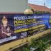 Antisipasi Perang Sarung, Polres Lebak Pasang Spanduk Himbauan