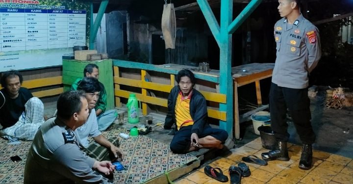 Antisipasi Gangguan Kamtibmas, Polsek Cimarga Laksanakan Patroli dialogis