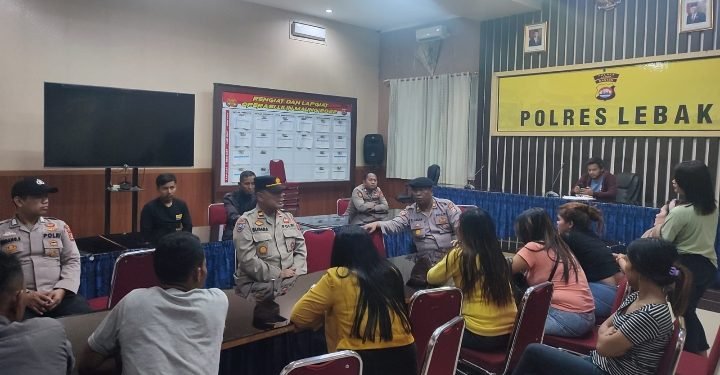 Sasar Miras dan Prostitusi, Operasi Pekat Maung 2023 Polres Lebak
