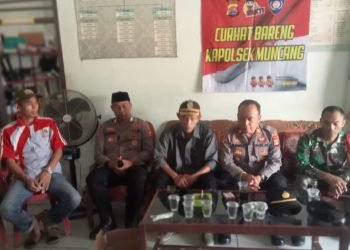 Tampung keluhan  Warga, Kapolsek Muncang Polres Lebak Gelar “JUM’AT CURHAT” di Kantor Desa Mekarwangi