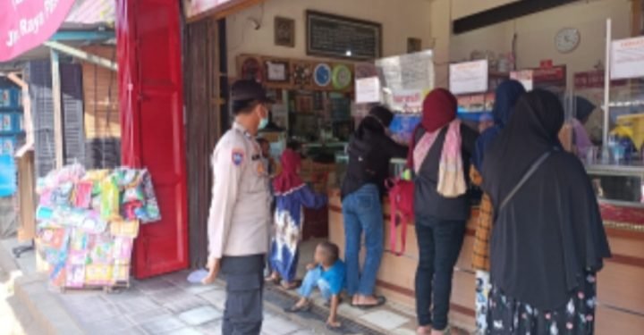 Patroli Dialogis Polsek Malingping Polres Lebak Himbauan Kamtibmas Di Toko Emas