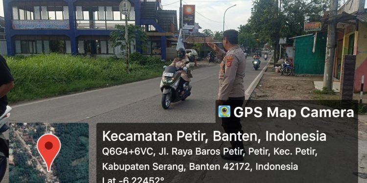 Untuk Menciptakan Rasa Nyaman Bagi Pengendara dan Wujud Nyata Kehadiran Polsek Petir Polres Serang