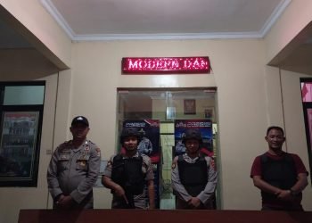 Jaga Kondusifitas Mako dan OTK, Polsek Muncang Polres Lebak Perketat Sispam Mako