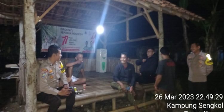 Di Bulan Puasa,Kapolsek Cibadak Polres Lebak Laksanakan Program Kapolres”Lebak Ngariung”