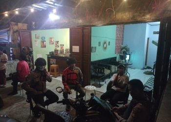 Sambang Berikan Rasa Aman dan nyaman Polsek Muncang Polres Lebak