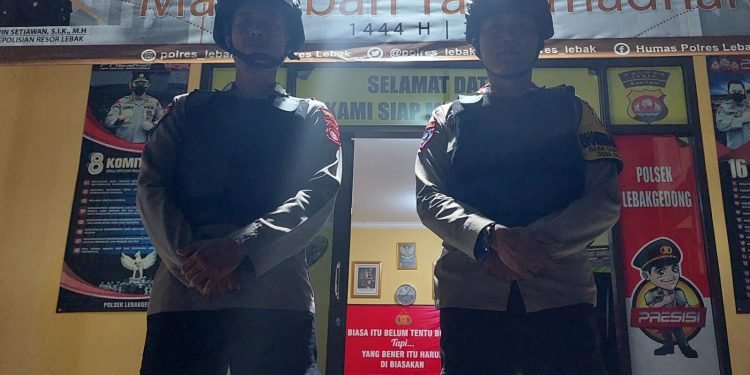 Gelar Sispam Mako, Polsek Lebakgedong Polres Lebak Tingkatkan Kesiapsiagaan dan Kewaspadaan