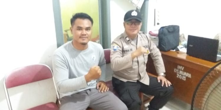 Sambang Anggota Polsek Wanasalam Berikan pesan pesan Kamtibmas kepada masyarakat