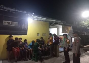Cegah Tawauran Dan Perang Sarung Anggota Polsek Lebakgedong Polres Lebak Gencar Lakanakan Patroli Malam