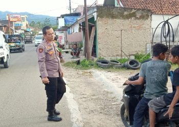 Polsek Cipanas Polres Lebak Laksanakan Giat Program Kapolres “Lebak Mandala”