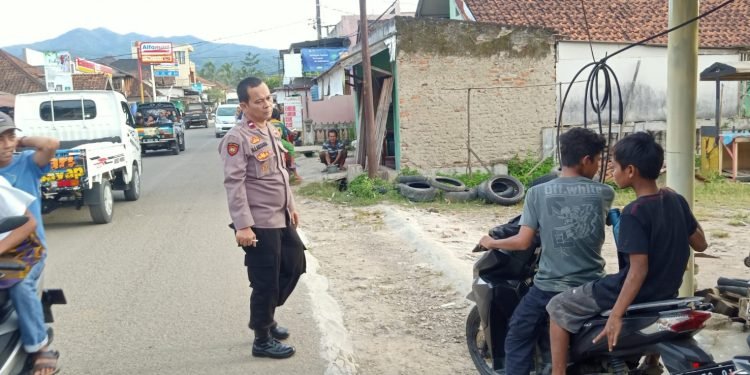 Polsek Cipanas Polres Lebak Laksanakan Giat Program Kapolres “Lebak Mandala”