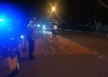 Antisipasi Balapan Liar Anggota Polsek Rangkasbitung Polres Lebak Laksanakan Giat Patroli Mobile