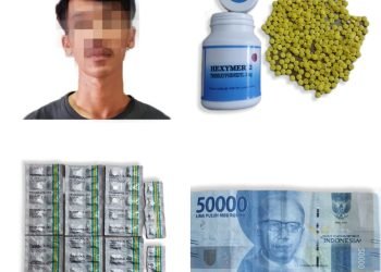Satresnarkoba Polres Pandeglang Berhasil Tangkap Pelaku Pengedar Obat Terlarang