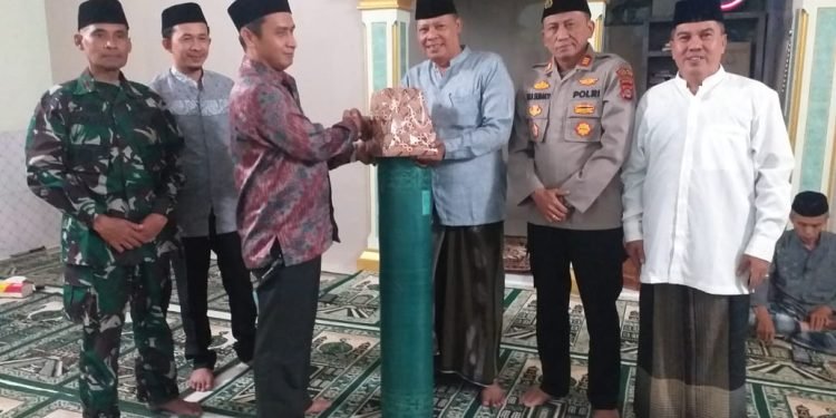 Kapolsek Petir Polres Serang Melaksanakan Safari Ramadhan Bersama Muspika Tunjung Teja