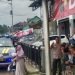 Patroli Dialogis Sore hari Polsek Wanasalam Polres Lebak Himbau Pemuda agar Tidak Perang Sarung, tawuran dan Tindak Kejahatan Lainnya