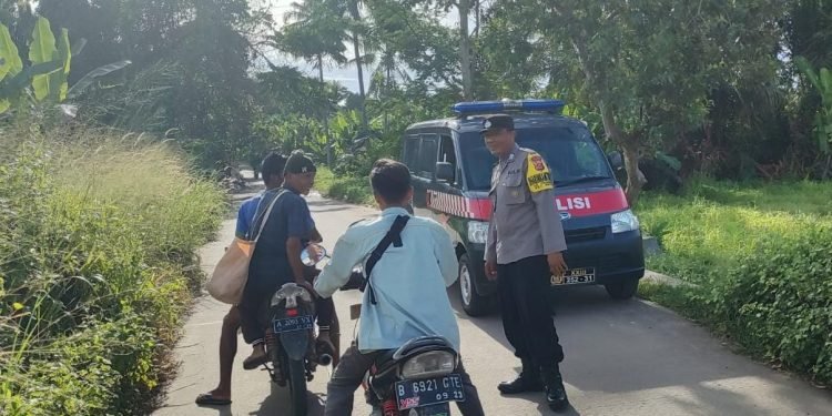 Intensifkan Patroli sore hari,Polsek Anyar Polres Cilegon Polda Banten Antisipasi GKTM