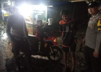Antisipasi Gangguan Kamtibmas, Anggota Polsek Wanasalam Polres Lebak Laksanakan Giat Patroli di Daerah Rawan