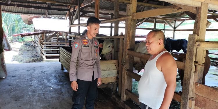 Antisipasi Curnak Bhabinkmatibmas Polsek Cipanas Polres Lebak Patroli Sambangi Warga Binaan