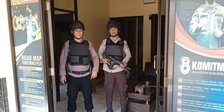 Siaga Mako Pawas Polsek Cipanas Polres Lebak, Lengkapi Personil Dengan Body Syestem