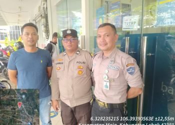 Tingkatkan Keamanan Wilayah, Polsek Kopo Polres Serang Rutin Melaksanakan Patroli Dialogis