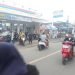 MENJAGA KAMTIBMAS, ANGGOTA POLSEK WANASALAM POLRES LEBAK LAKSANAKAN STRONG POINT SORE HARI, LAYANI WARGA YANG AKAN NGABUBURIT
