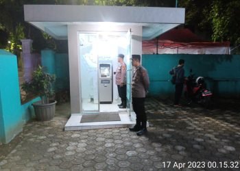 Cegah C3,Polsek Rangkasbitung Polres Lebak Intens Patroli Ke Seputaran Perbankan