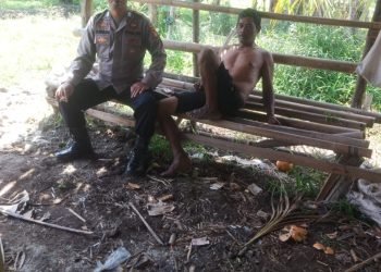 Bhabinkamtibmas Polsek Rangkasbitung Polres Lebak Laksanakan Program Quick Wins Presisi Polri
