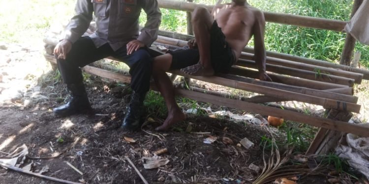 Bhabinkamtibmas Polsek Rangkasbitung Polres Lebak Laksanakan Program Quick Wins Presisi Polri