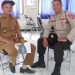 Jalin Kemitraan Kanit Binmas Polsek Rangkasbitung Polres Lebak Giat Sambang Ke Kades Cilangkap