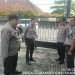 Menjelang Idul Fitri Anggota Polsek Rangkasbitung Polres Lebak Giat Edukasi Kamtibmas Ke Petugas Keamanan